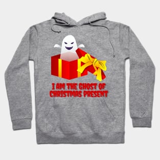 "I Am The Ghost of Christmas Present!" (Friendly Red Text) Hoodie